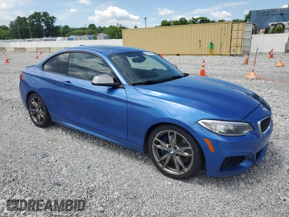 2015 BMW 2 Series M235i xDrive with VIN WBA1J9C57FVX99068, listed as a Copart auction lot 58204484 with 127,706 mi miles. Bid and sale history available at carsss.com. Image 4.