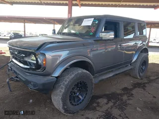2022 Ford Bronco with VIN 1FMEE5BP6NLB09658, listed as a IAAI auction lot 41338084 with 36,308 mi miles. Bid and sale history available at carsss.com. Image 17.