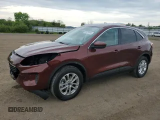 2021 Ford Escape SE with VIN 1FMCU9G6XMUA97492, listed as a Copart auction lot 59129685 with 27,028 mi miles and Salvage title. Bid and sale history available at DreamBid. Image 1.