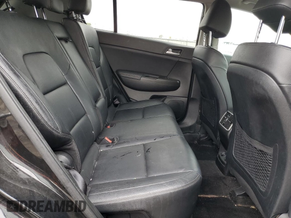 2017 Kia Sportage EX with VIN KNDPNCAC7H7151575, listed as a Copart auction lot 55811405 with 185,728 mi miles and Salvage title. Bid and sale history available at DreamBid. Image 11.
