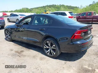 2024 Volvo S60 Plus Dark Theme with VIN 7JRL12FL8RG295345, listed as a IAAI auction lot 41989830 with 38,817 mi miles. Bid and sale history available at carsss.com. Image 3.