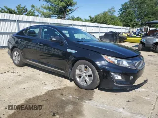 2016 Kia Optima Hybrid with VIN KNAGM4AD6G5095895, listed as a Copart auction lot 69297134 with 0 mi miles and Salvage Title. Bid and sale history available at carsss.com. Image 4.