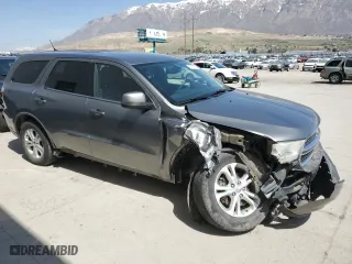 2011 Dodge Durango Express with VIN 1D4RE2GG9BC662980, listed as a Copart auction lot 52589105 with 166,227 mi miles and Salvage Title. Bid and sale history available at carsss.com. Image 4.