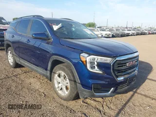 2022 GMC Terrain SLE with VIN 3GKALMEV2NL210055, listed as a IAAI auction lot 42024177 with 62,391 mi miles and . Bid and sale history available at DreamBid. Image 1.