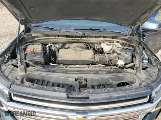 2021 Chevrolet Tahoe High Country with VIN 1GNSKTKL7MR125727, listed as a Copart auction lot 46027445 with 93,348 mi miles and Salvage Title. Bid and sale history available at carsss.com. Image 12.