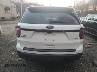 2018 Ford Explorer Sport with VIN 1FM5K8GT7JGC07133, listed as a Copart auction lot 58251535 with 73,505 mi miles and Non repairable. Bid and sale history available at DreamBid. Image 6.