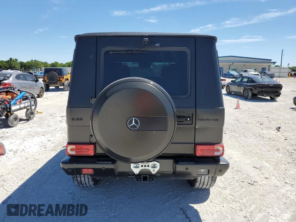 2017 Mercedes-Benz G-Class AMG G 63 with VIN WDCYC7DF3HX282147, listed as a Copart auction lot 49518235 with 86,262 mi miles and Salvage Title. Bid and sale history available at carsss.com. Image 6.