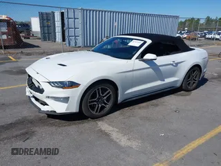 2018 Ford Mustang EcoBoost Premium with VIN 1FATP8UH7J5115146, listed as a IAAI auction lot 41767416 with 128,869 mi miles and . Bid and sale history available at carsss.com. Image 17.