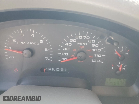 2004 Ford F-150 XLT с VIN 1FTPW14514KC82121, выставлен на аукционе Copart как лот 62336955 с пробегом 210 541 миль миль и Списание • Salvage title. История ставок и продаж доступна на DreamBid. Изображение 9.