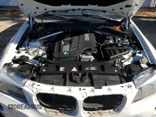2011 BMW X3 28i with VIN 5UXWX5C51BL711104, listed as a Copart auction lot 79857104 with 86,855 mi miles and Salvage Title. Bid and sale history available at DreamBid. Image 12.