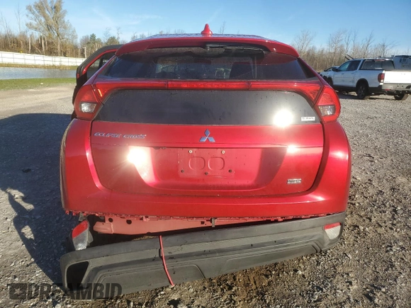 2020 Mitsubishi Eclipse Cross LE with VIN JA4AT4AA2LZ014356, listed as a Copart auction lot 77603994 with 83,140 mi miles and Salvage title. Bid and sale history available at DreamBid. Image 6.