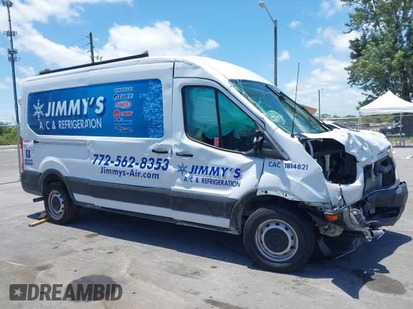 2023 Ford Transit Cargo with VIN 1FTBR1C82PKA26720, listed as a IAAI auction lot 39437379 with Not provided miles and . Bid and sale history available at DreamBid. Image 18.