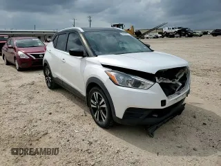 2019 Nissan Kicks SR with VIN 3N1CP5CU7KL516370, listed as a Copart auction lot 54486635 with 112,250 mi miles and Salvage Title. Bid and sale history available at carsss.com. Image 13.