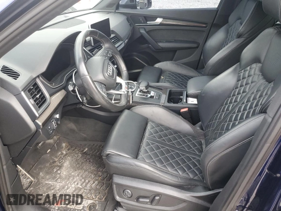 2018 Audi SQ5 Prestige with VIN WA1C4AFY6J2024887, listed as a Copart auction lot 69635524 with 71,905 mi miles and Salvage Title. Bid and sale history available at DreamBid. Image 7.