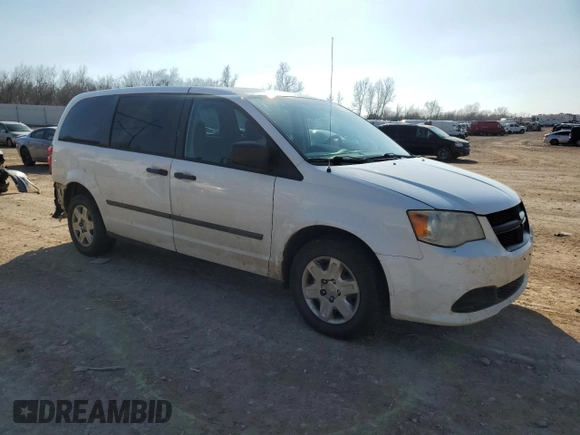2013 Ram Cargo Van Tradesman with VIN 2C4JRGAG1DR812269, listed as a Copart auction lot 45142364 with 0 mi miles and Clean Title. Bid and sale history available at carsss.com. Image 4.