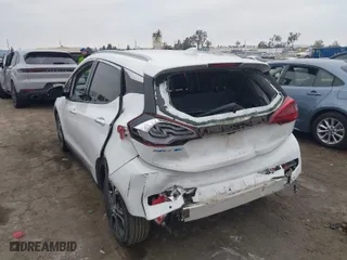 2017 Chevrolet Bolt EV Premier with VIN 1G1FX6S09H4185586, listed as a IAAI auction lot 41894393 with 168,479 mi miles. Bid and sale history available at carsss.com. Image 3.