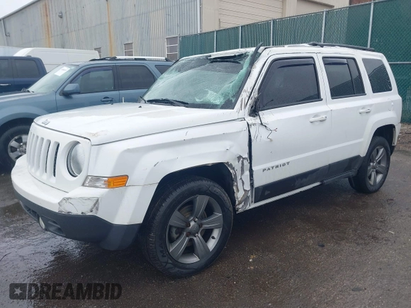 2015 Jeep Patriot Latitude with VIN 1C4NJRFB3FD154333, listed as a IAAI auction lot 41732679 with 66,739 mi miles and . Bid and sale history available at DreamBid. Image 2.
