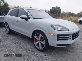 2024 Porsche Cayenne S with VIN WP1AL2AY4RDA33633, listed as a IAAI auction lot 41405207 with 4,157 mi miles and . Bid and sale history available at DreamBid. Image 1.