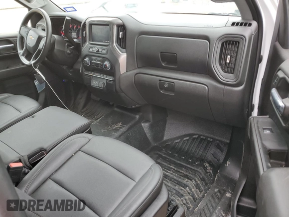 2023 Chevrolet Silverado 1500 Work Truck with VIN 3GCNAAEK0PG354402, listed as a Copart auction lot 51709215 with 81,714 mi miles and Clean Title. Bid and sale history available at carsss.com. Image 8.