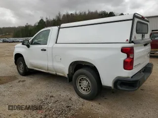 2023 Chevrolet Silverado 1500 Work Truck with VIN 3GCNAAEK0PG362855, listed as a Copart auction lot 48986485 with 154,022 mi miles and Clean Title. Bid and sale history available at DreamBid. Image 2.