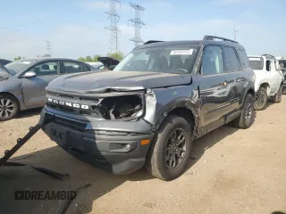 2021 Ford Bronco Sport Big Bend with VIN 3FMCR9B69MRA69201, listed as a Copart auction lot 56582235 with 77,580 mi miles and Salvage title. Bid and sale history available at DreamBid. Image 1.