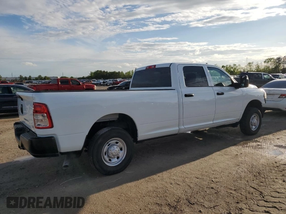 2024 Ram 2500 Tradesman with VIN 3C6UR4HJ2RG328449, listed as a Copart auction lot 51104785 with 8,209 mi miles and Salvage Title. Bid and sale history available at carsss.com. Image 3.