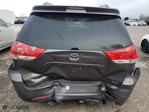 2013 Toyota Sienna XLE AAS with VIN 5TDYK3DC5DS356613, listed as a Copart auction lot 88118875 with 126,128 mi miles and Salvage Title. Bid and sale history available at carsss.com. Image 6.