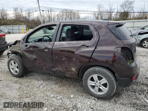 2021 Chevrolet Trax LS with VIN KL7CJKSB1MB314199, listed as a Copart auction lot 49156165 with 69,886 mi miles and Salvage title. Bid and sale history available at DreamBid. Image 2.
