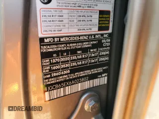 2006 Mercedes-Benz R 3.5L with VIN 4JGCB65EX6A023802, listed as a Copart auction lot 71640774 with 135,000 mi miles and Clean Title. Bid and sale history available at DreamBid. Image 13.