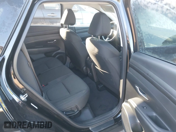 2025 Hyundai Tucson SEL with VIN 3KMJBCDE3SE003844, listed as a IAAI auction lot 41644926 with 4,984 mi miles. Bid and sale history available at carsss.com. Image 8.