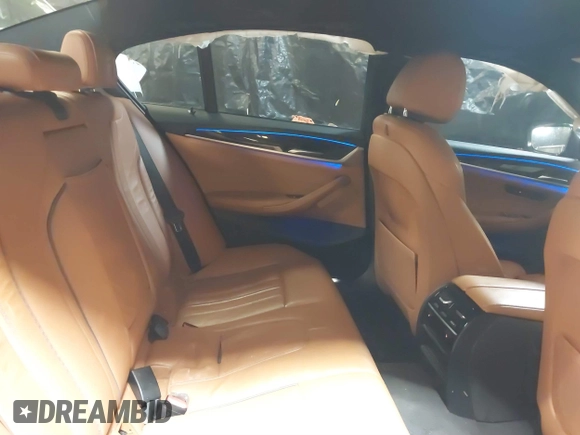 2017 BMW 5 Series 530i xDrive with VIN WBAJA7C35HG905401, listed as a IAAI auction lot 38089618 with 107,692 mi miles and . Bid and sale history available at carsss.com. Image 8.