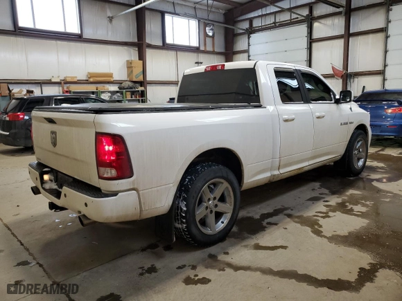 2009 Dodge Ram 1500 ST with VIN 1D3HB18T29S808764, listed as a Copart auction lot 84760094 with 291,165 mi miles and Clean Title. Bid and sale history available at carsss.com. Image 3.