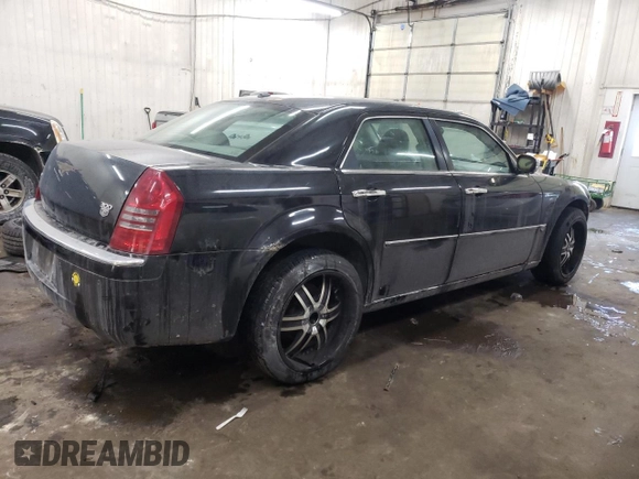 2007 Chrysler 300 C with VIN 2C3LK63H67H719887, listed as a Copart auction lot 46156935 with 191,382 mi miles and Salvage Title. Bid and sale history available at DreamBid. Image 3.