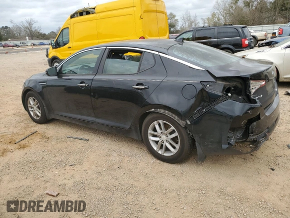 2013 Kia Optima LX with VIN KNAGM4A76D5304669, listed as a Copart auction lot 47843525 with 236,853 mi miles and Salvage Title. Bid and sale history available at carsss.com. Image 2.