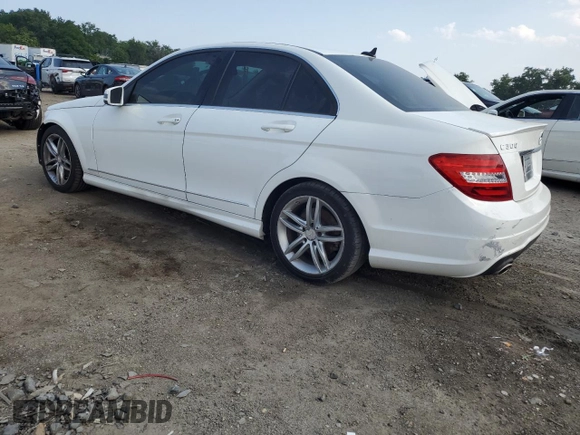 2013 Mercedes-Benz C 300 Sport with VIN WDDGF8AB5DR264091, listed as a Copart auction lot 65588205 with 69,876 mi miles and Salvage title. Bid and sale history available at DreamBid. Image 2.