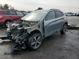 2021 Hyundai Kona Limited with VIN KM8K3CA59MU692085, listed as a Copart auction lot 43740515 with 41,357 mi miles and Salvage Title. Bid and sale history available at carsss.com. Image 1.