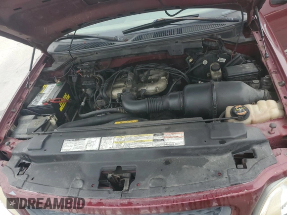 1997 Ford F-150 with VIN 2FTDX1726VCA74811, listed as a Copart auction lot 81909844 with 136,520 mi miles and Salvage title. Bid and sale history available at DreamBid. Image 11.