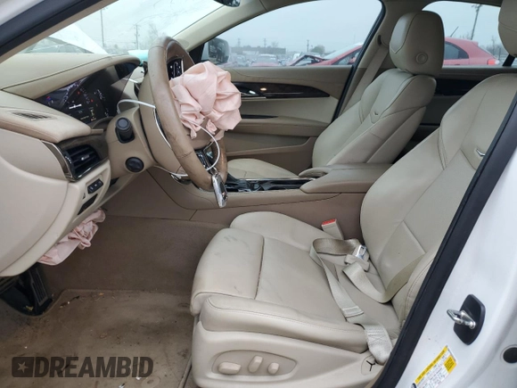 2015 Cadillac ATS Premium with VIN 1G6AE5SXXF0122907, listed as a Copart auction lot 80872384 with 96,821 mi miles and Salvage Title. Bid and sale history available at carsss.com. Image 7.