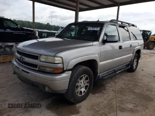 2005 Chevrolet Suburban Z71 with VIN 3GNFK16ZX5G166830, listed as a Copart auction lot 62769755 with 430,459 mi miles and Salvage title. Bid and sale history available at DreamBid. Image 1.