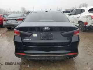 2017 Kia Optima LX with VIN 5XXGT4L39HG123521, listed as a Copart auction lot 44458205 with 156,166 mi miles and Salvage Title. Bid and sale history available at carsss.com. Image 6.