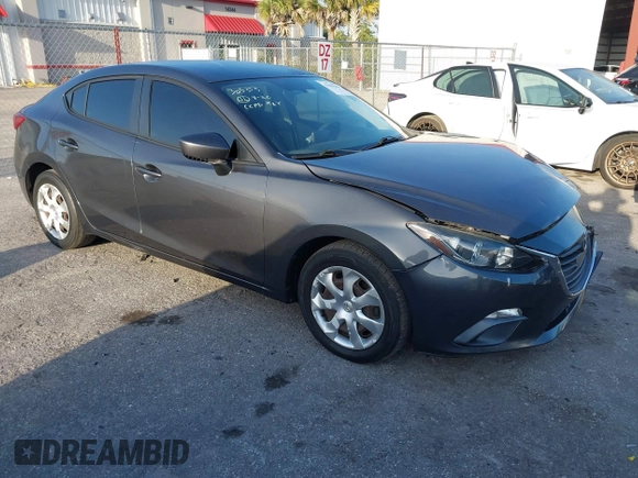 2016 Mazda 3 i Sport with VIN 3MZBM1T70GM305353, listed as a IAAI auction lot 42101846 with 103,791 mi miles and . Bid and sale history available at carsss.com. Image 1.