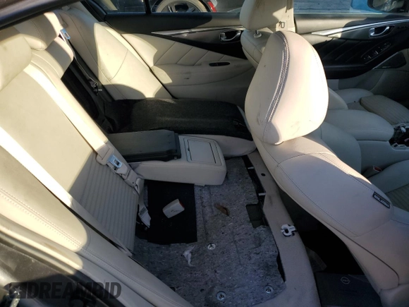2017 Infiniti Q50 Red Sport 400 with VIN JN1FV7AP5HM851332, listed as a Copart auction lot 84598074 with Not Provided miles and Salvage Title. Bid and sale history available at DreamBid. Image 10.