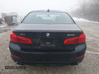 2019 BMW 5 Series 540i xDrive with VIN WBAJE7C51KWW21475, listed as a IAAI auction lot 41428380 with 53,872 mi miles and . Bid and sale history available at carsss.com. Image 16.