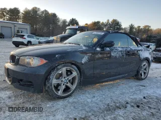 2010 BMW 1 Series 135i with VIN WBAUN9C53AVK41552, listed as a Copart auction lot 42083115 with 114,417 mi miles and Clean Title. Bid and sale history available at carsss.com. Image 1.