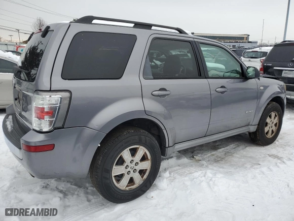 2008 Mercury Mariner with VIN 4M2CU81ZX8KJ50074, listed as a Copart auction lot 41391815 with 160,665 mi miles and Salvage Title. Bid and sale history available at carsss.com. Image 3.