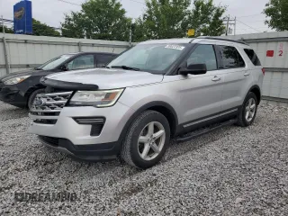 2018 Ford Explorer XLT with VIN 1FM5K7D87JGA91636, listed as a Copart auction lot 59622325 with 102,706 mi miles and Salvage title. Bid and sale history available at DreamBid. Image 1.
