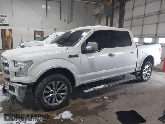 2016 Ford F-150 XLT with VIN 1FTEW1EF9GFA19385, listed as a IAAI auction lot 41583637 with 162,341 mi miles. Bid and sale history available at carsss.com. Image 2.