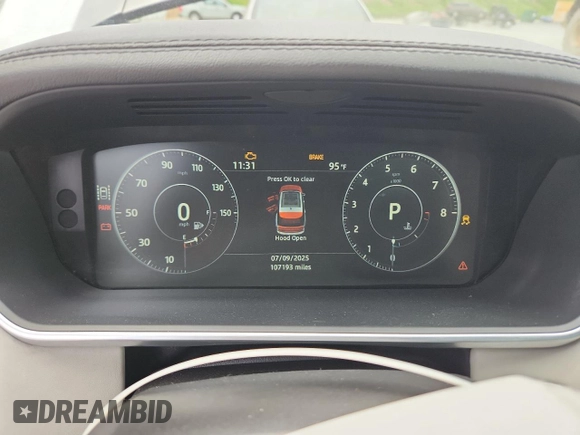 2017 Land Rover Range Rover HSE с VIN SALGS2FV4HA339544, выставлен на аукционе Copart как лот 63998735 с пробегом 107 193 миль миль и Чистый • Clean title. История ставок и продаж доступна на DreamBid. Изображение 9.