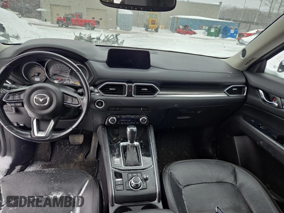 2017 Mazda CX-5 Grand Touring with VIN JM3KFBDL9H0182629, listed as a Copart auction lot 47519675 with Not Provided miles and Salvage Title. Bid and sale history available at carsss.com. Image 8.