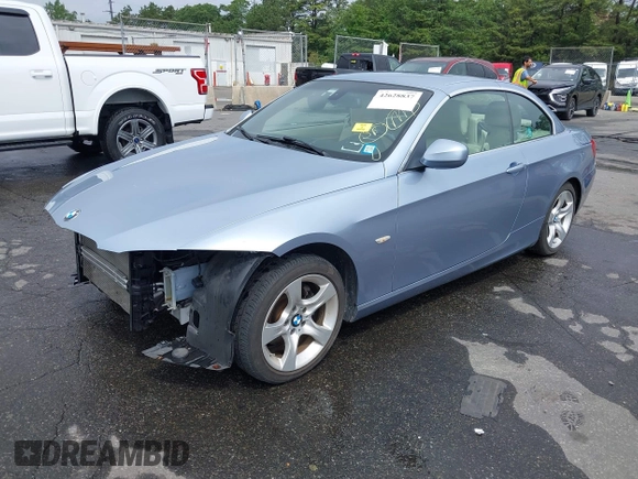 2011 BMW 3 Series 328i with VIN WBADW7C59BE443637, listed as a IAAI auction lot 42628837 with 34,328 mi miles and . Bid and sale history available at DreamBid. Image 2.